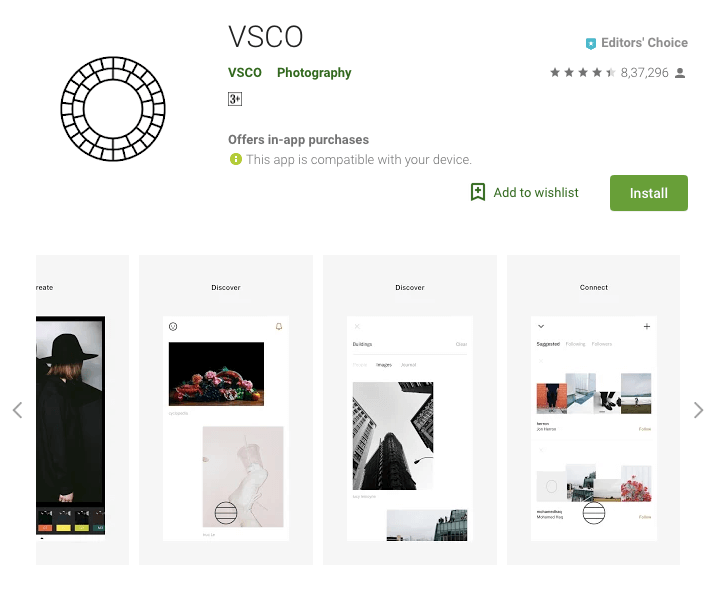 Vsco-App