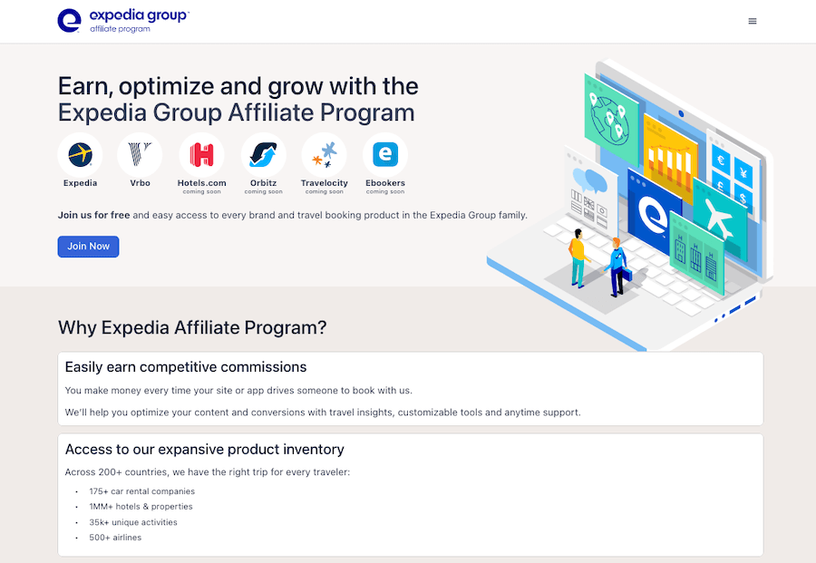 Expedia Affiliate Program