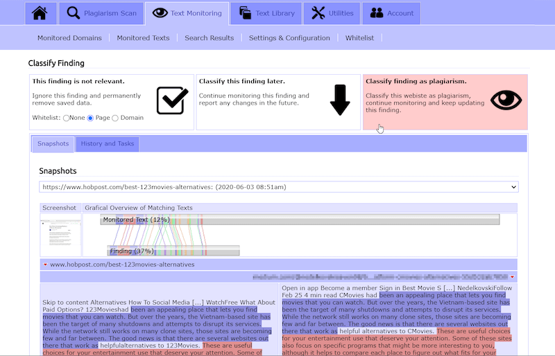 Plagiarism-Checker