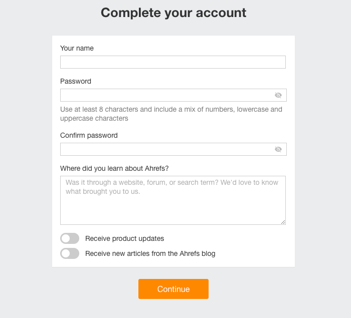 Ahrefs-Webmaster-Tools-Account-Details
