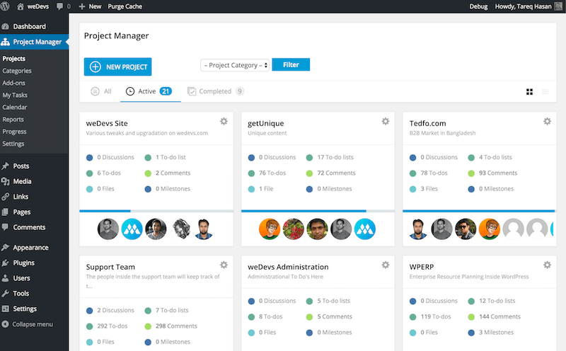 WP Project Manager WP-Project-Manager