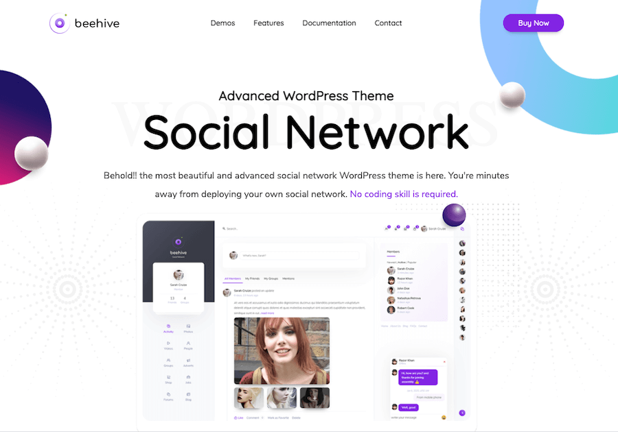 Beehive BuddyPress Theme Beehive BuddyPress Theme