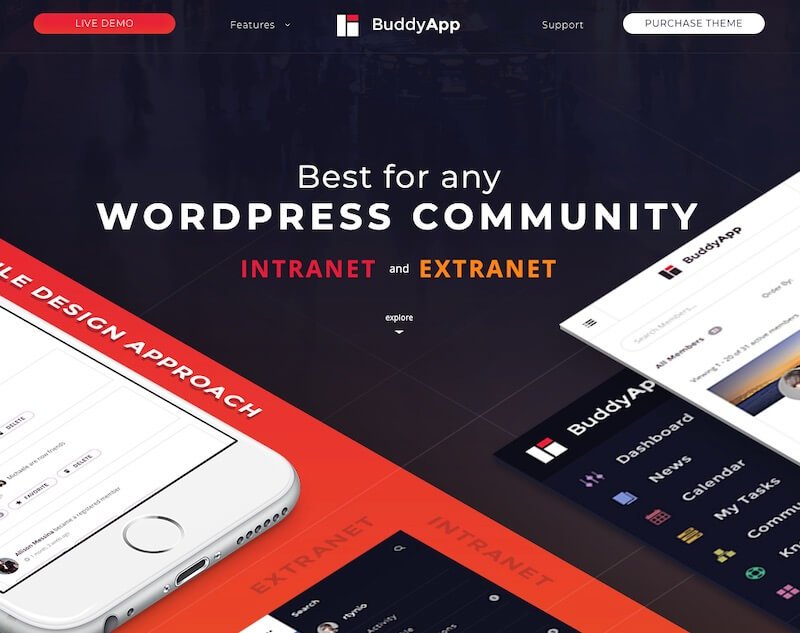 BuddyApp Theme BuddyApp-Theme
