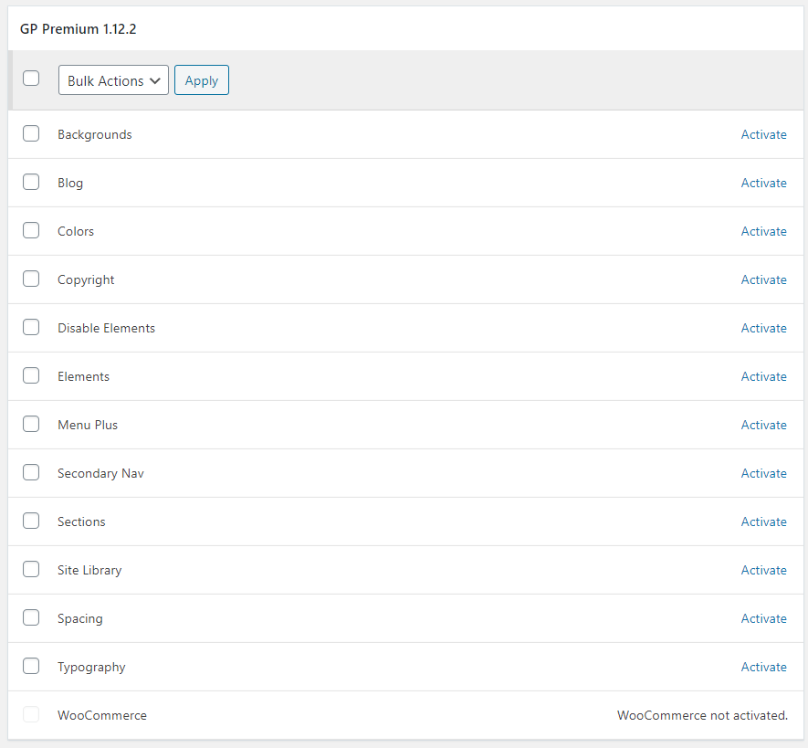 GeneratePress-Dashboard