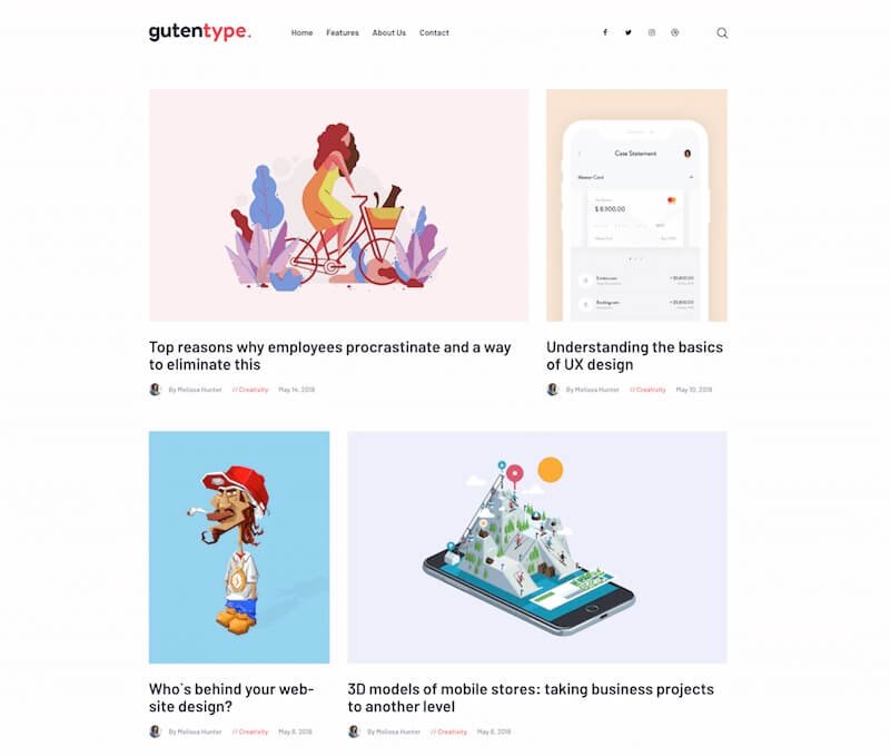 Gutentype-WordPress-Theme