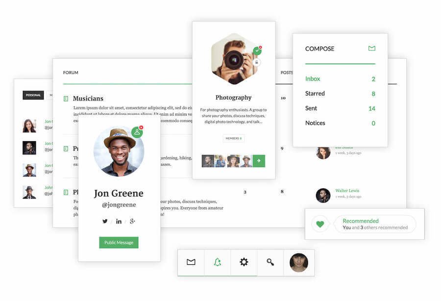 OneSocial BuddyPress Theme OneSocial-BuddyPress-Theme