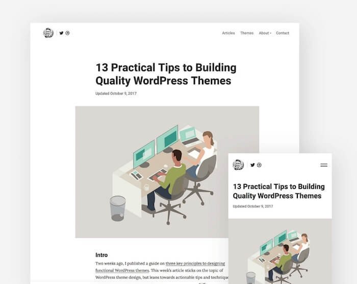 Tabor-Gutenberg-Theme