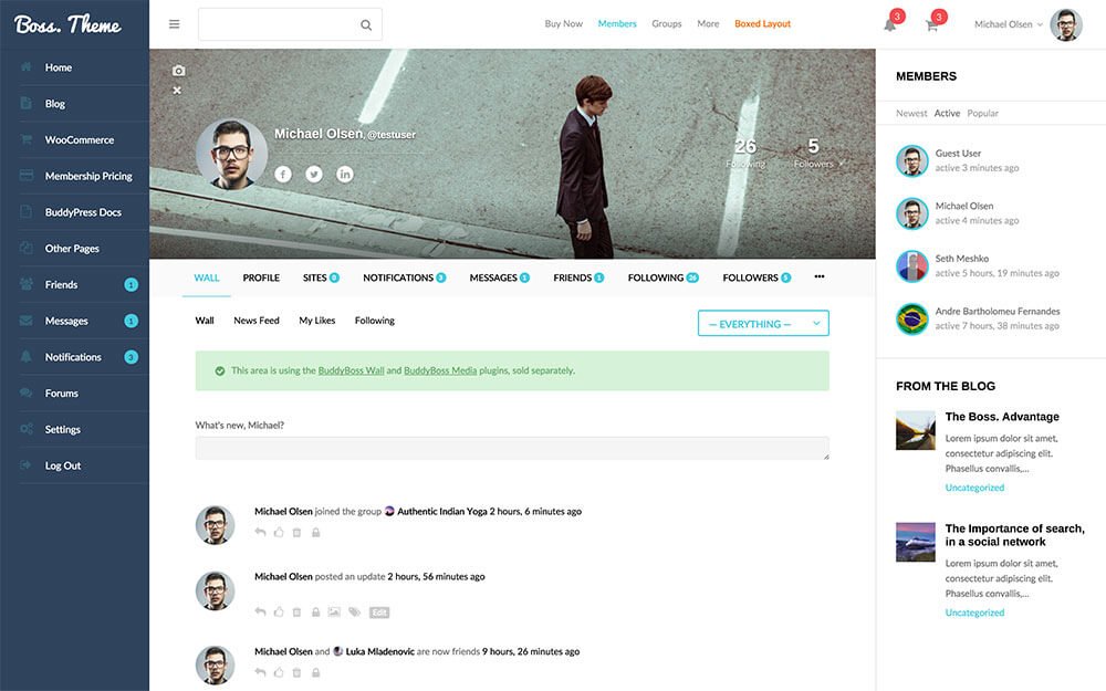 boss theme profile boss-theme-profile