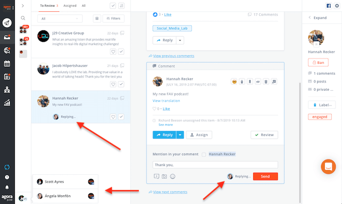Agorapulse Social Inbox