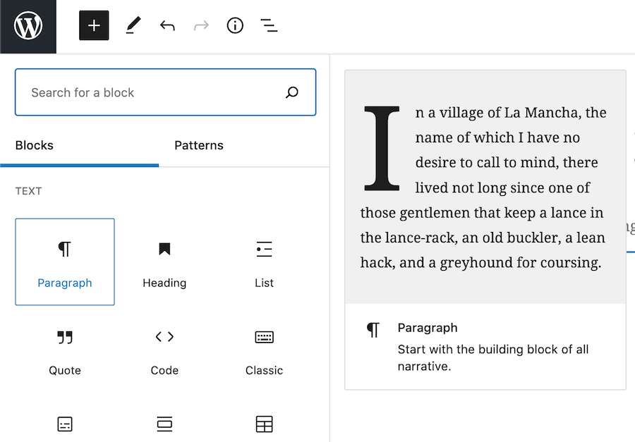 Gutenberg Blocks