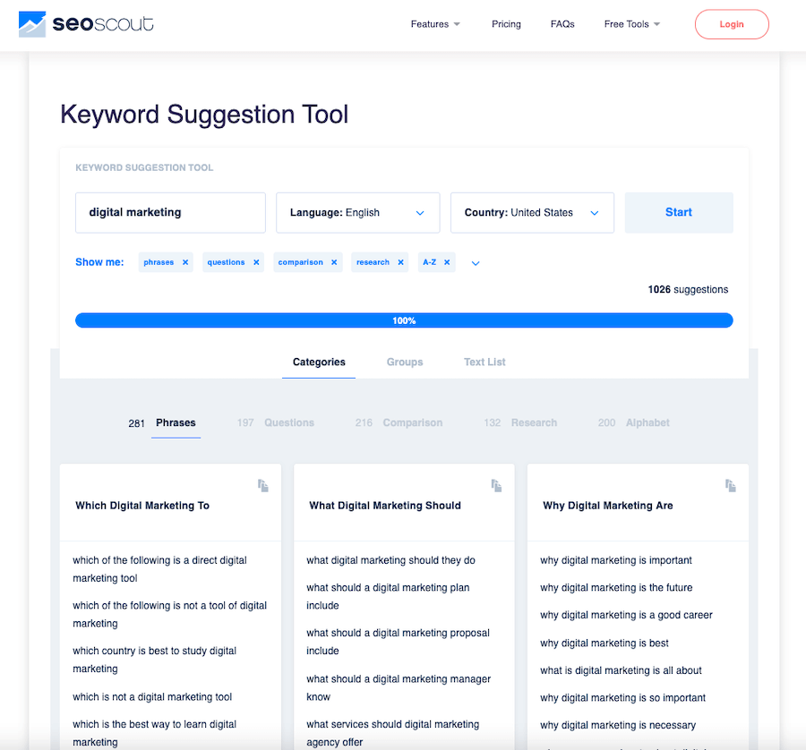 SEO Scout