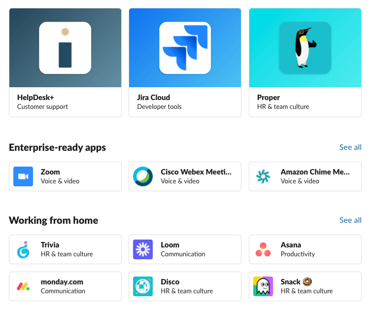 Slack Integration