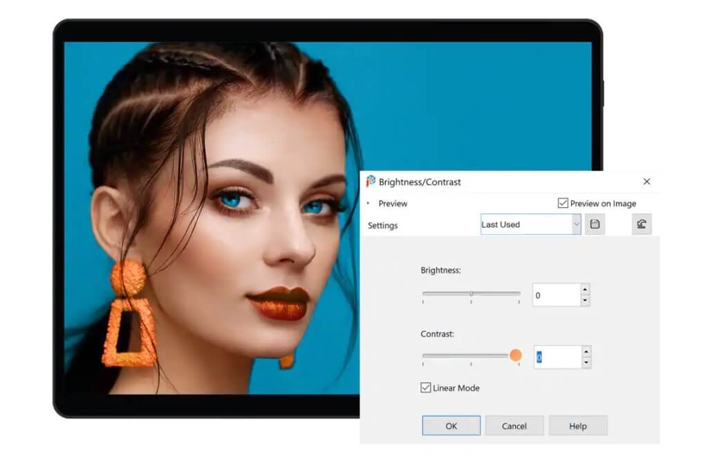 Paintshop Pro Adjustments