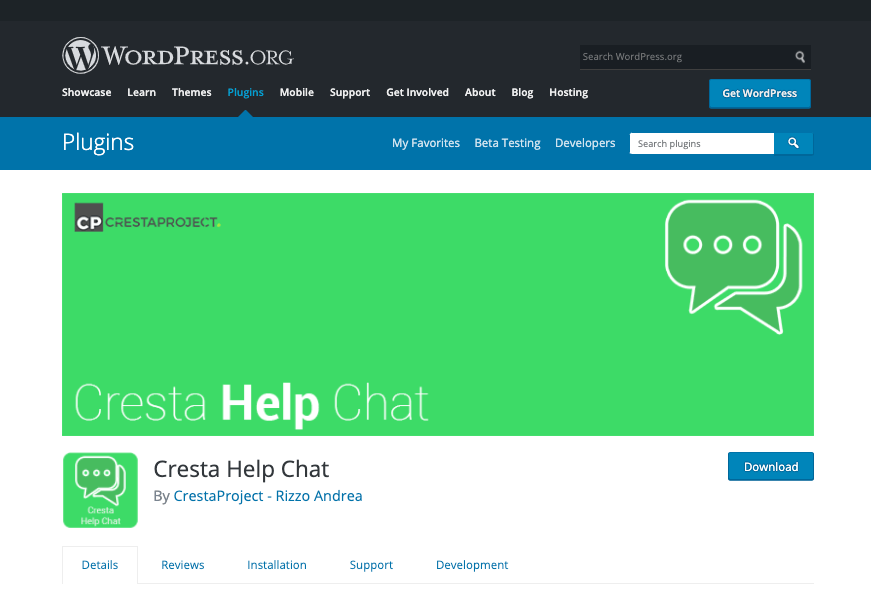 Cresta Help Chat
