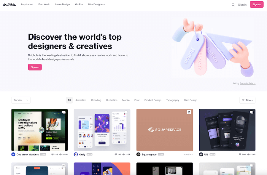 Dribbble