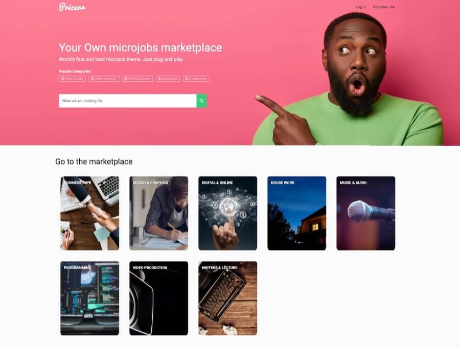 Pricerr Theme Review