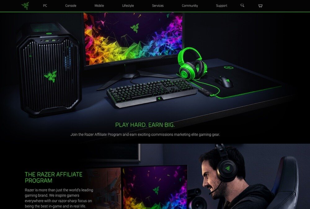 Razer Affiliate Porgram