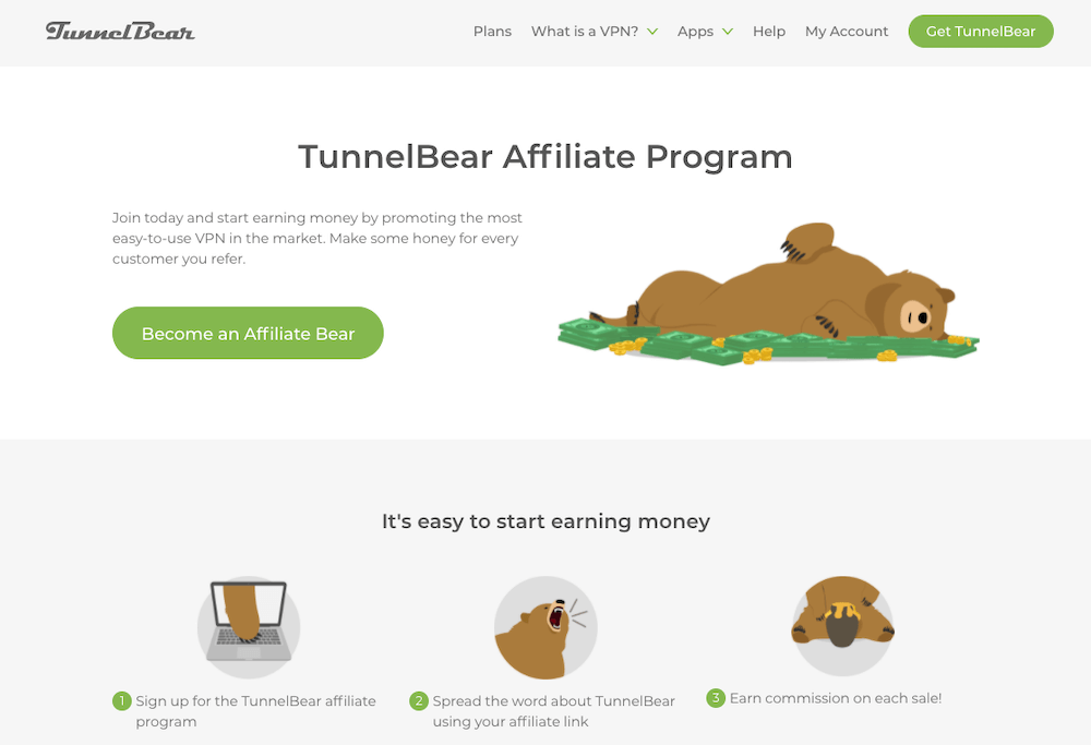 TunnelBear Affiliate Program