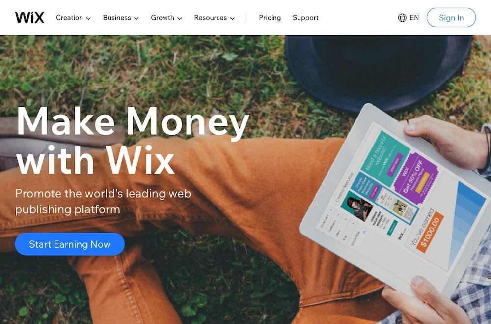 WIX Affiliate Program