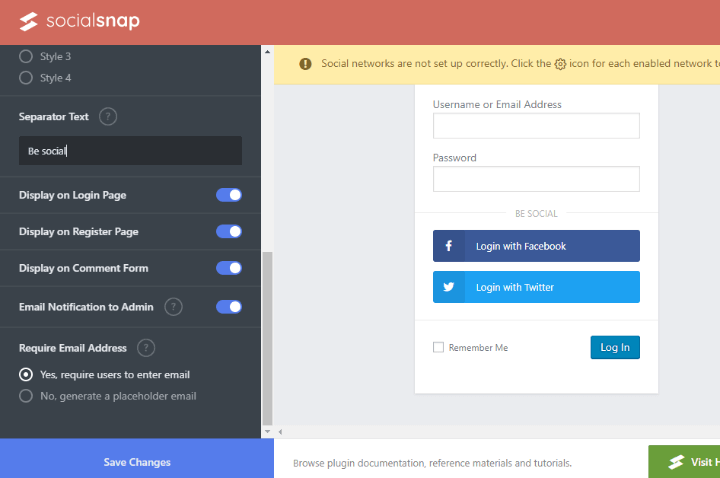 social-snap-review-social-login