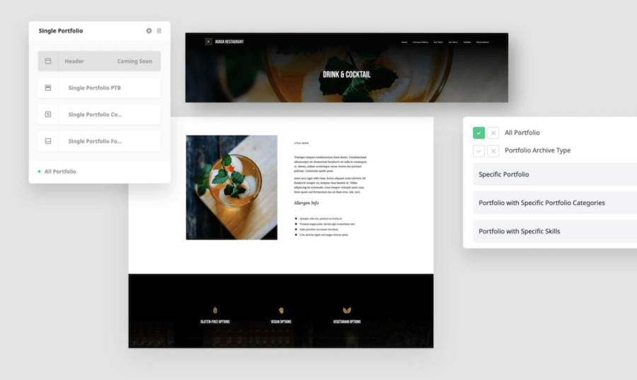 Avada Portfolio Designs