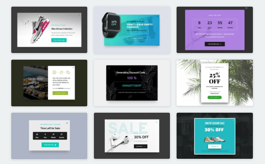 Brizy Popup Designs