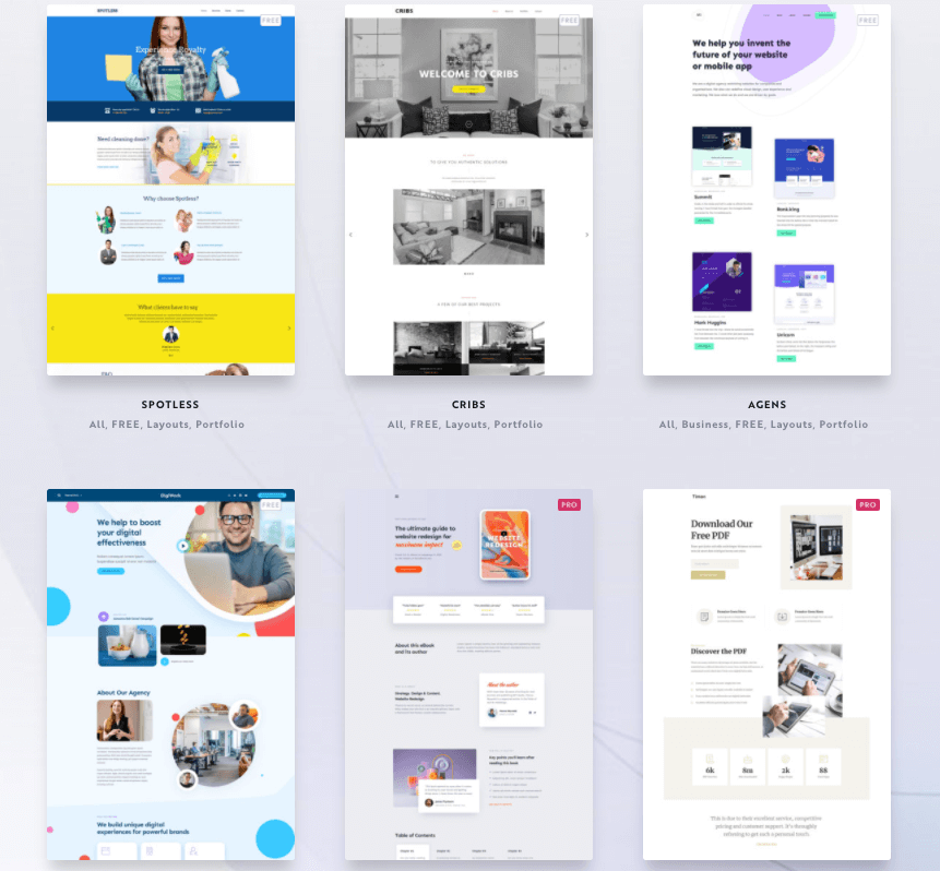Brizy Ready Templates