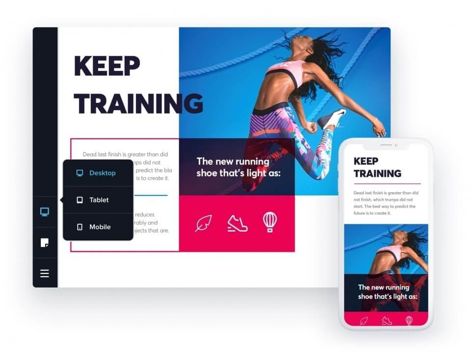Brizy Responsive Builder