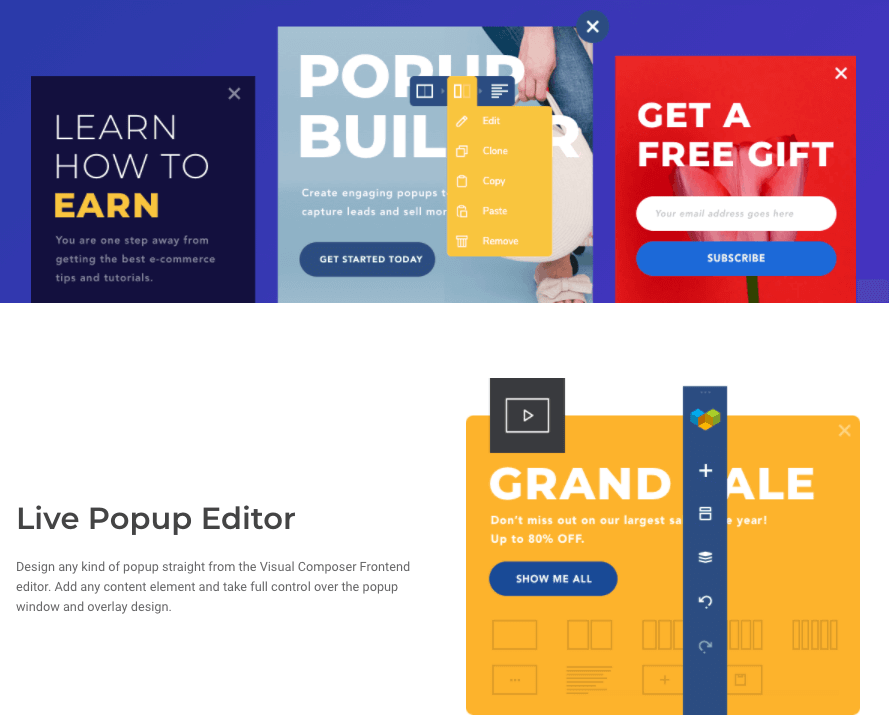 Visual Composer Popup Builder