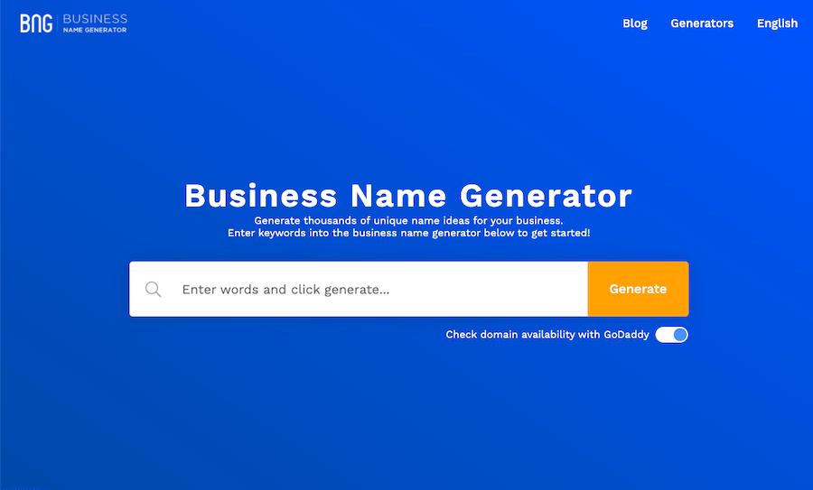 Business Name Generator