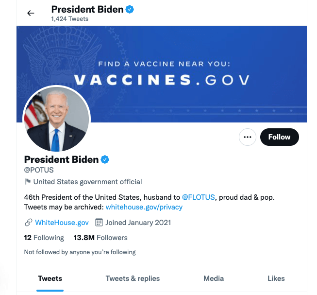 Leaders on Twitter