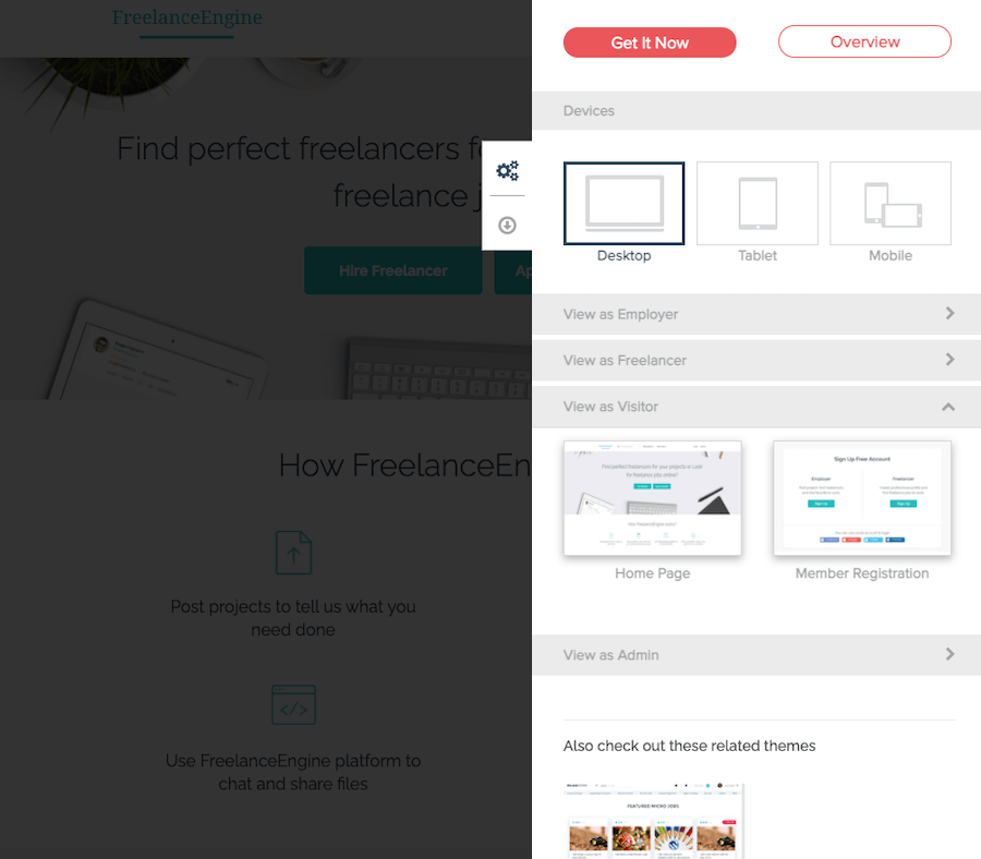 FreelanceEngine Responsiveness