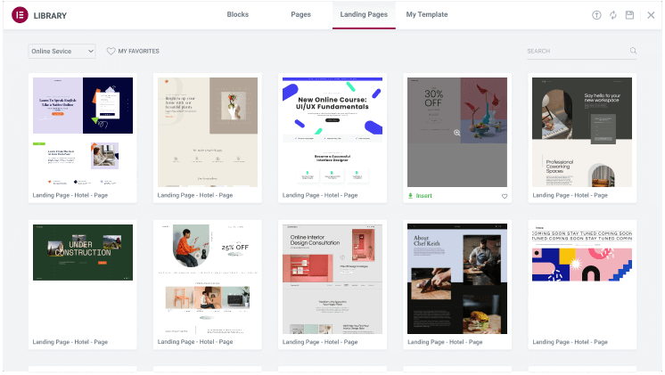 Elementor Landing Page Templates Elementor Landing Page Templates