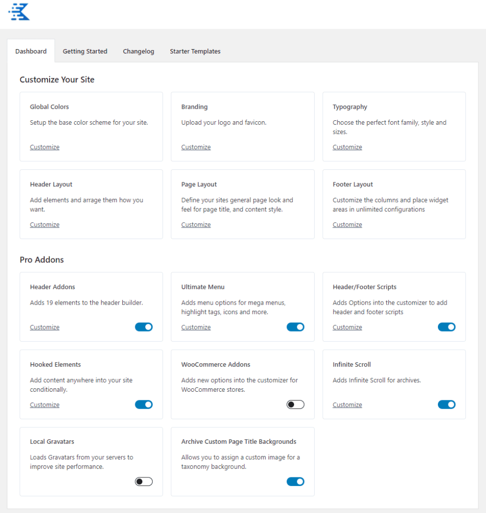 Kadence-Theme-Options
