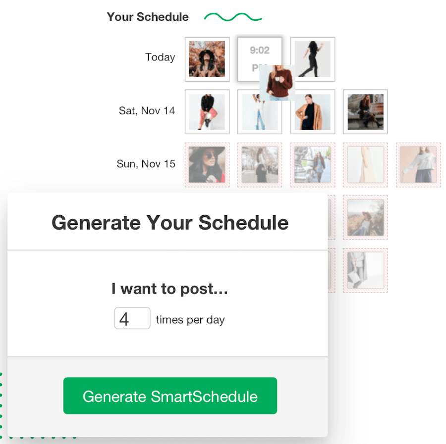 Tailwind Pinterest Schedule