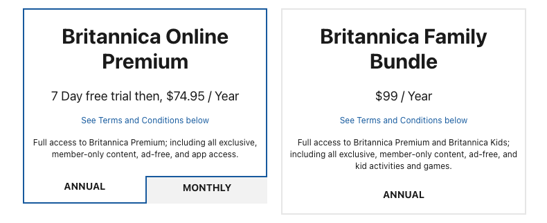 Britannica Premium