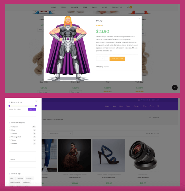 OceanWP Theme WooCommerce Settings