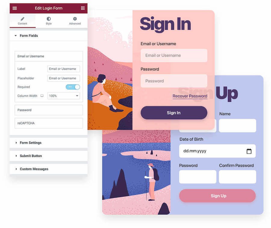 Jupiter Theme Review Form Builder