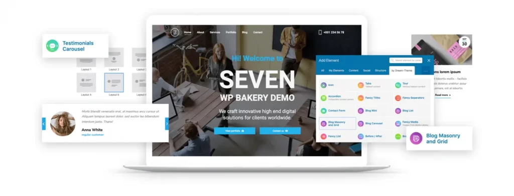 The7 Theme With WPBakery