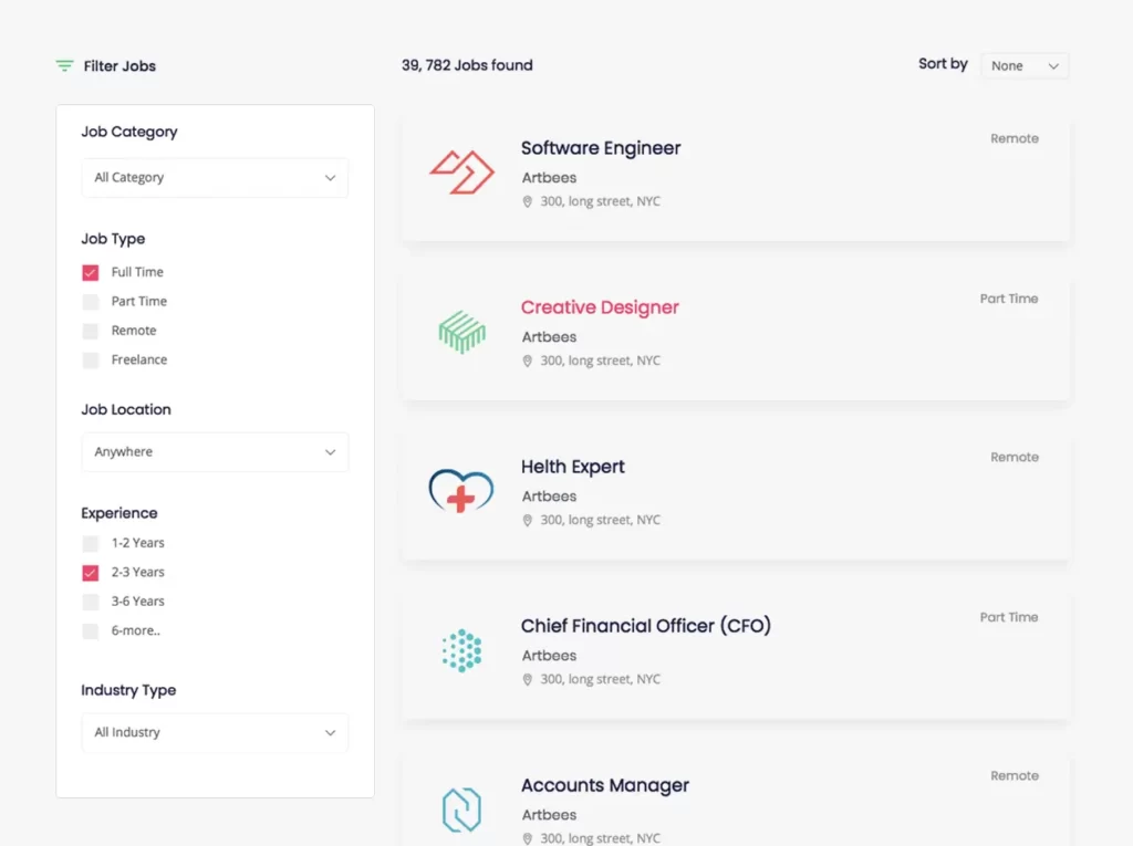 job-board-filter