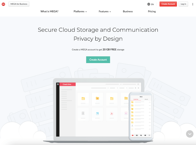 Mega Cloud Storage Mega Cloud Storage