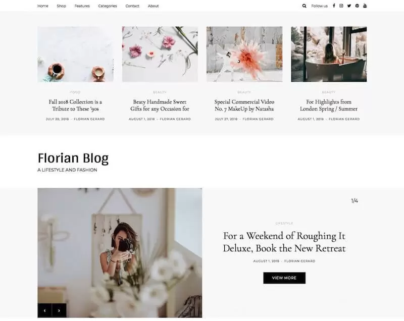 Florian-WordPress-Theme