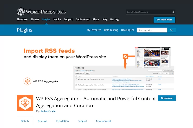 WP-RSS-Aggregator