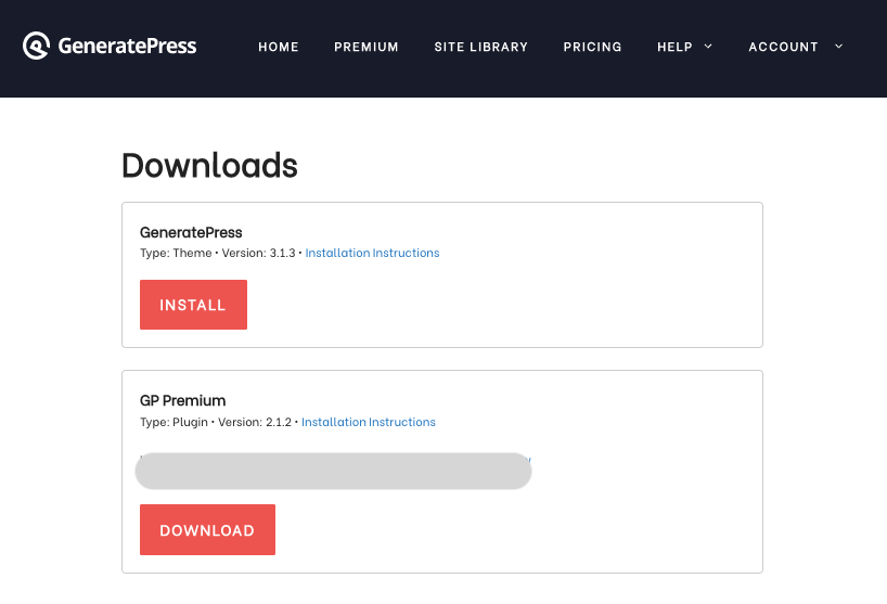 GeneratePress Premium